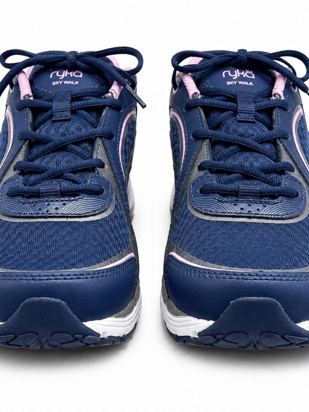 Ryka Sky Walk Women's Walking Shoes - Navy & Lilac - Picture 3 of 4